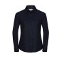 Ladies' long sleeve tailored oxford shirt