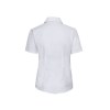 LADIES' SHORT SLEEVE TAILORED OXFORD SHIRT