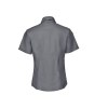 LADIES' SHORT SLEEVE TAILORED OXFORD SHIRT