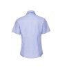 LADIES' SHORT SLEEVE TAILORED OXFORD SHIRT