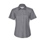 Ladies' short sleeve tailored oxford shirt