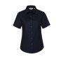 Ladies' short sleeve tailored oxford shirt