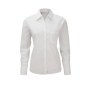 Ladies' long sleeve classic polycotton poplin shirt