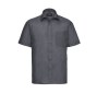 Men's short sleeve classic polycotton poplin shirt