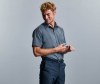 Men's short sleeve classic polycotton poplin shirt