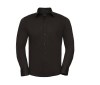 Men's long sleeve fitted stretch shirt