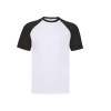 Tee-shirt baseball manches courtes