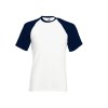 Tee-shirt baseball manches courtes