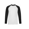 Tee-shirt baseball manches longues