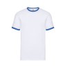 Tee-shirt bords côtes contraste