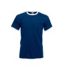 Tee-shirt bords côtes contraste