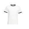 Tee-shirt bords côtes contraste