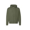 Sweat capuche grand zip 280
